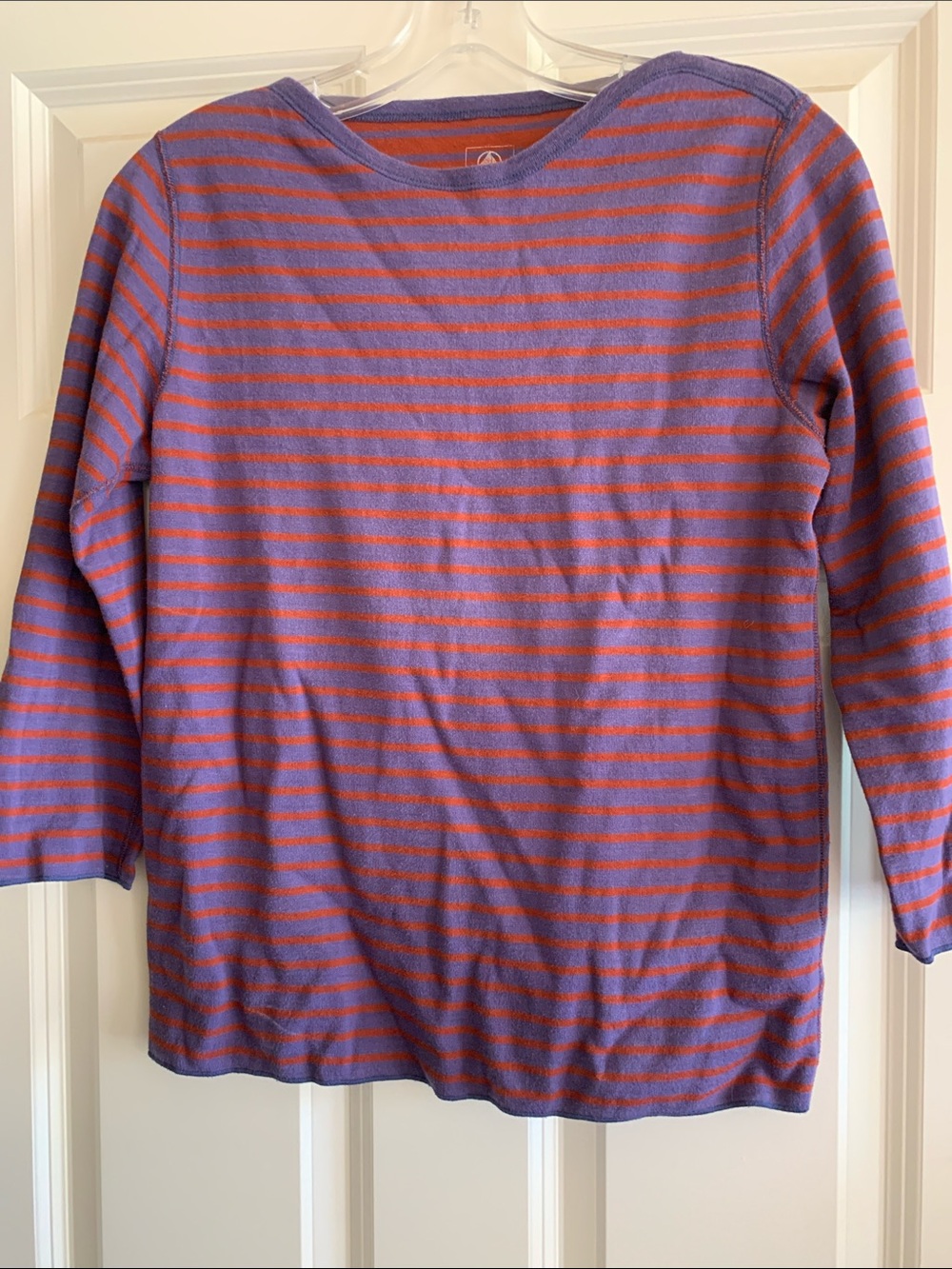 👾 Petit Bateau stripe reversible top
